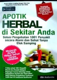 Image of Apotik Herbal Di Sekitar Anda