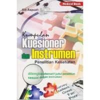 Image of Kumpulan Kuesioner Instrumen Penelitian Kesehatan